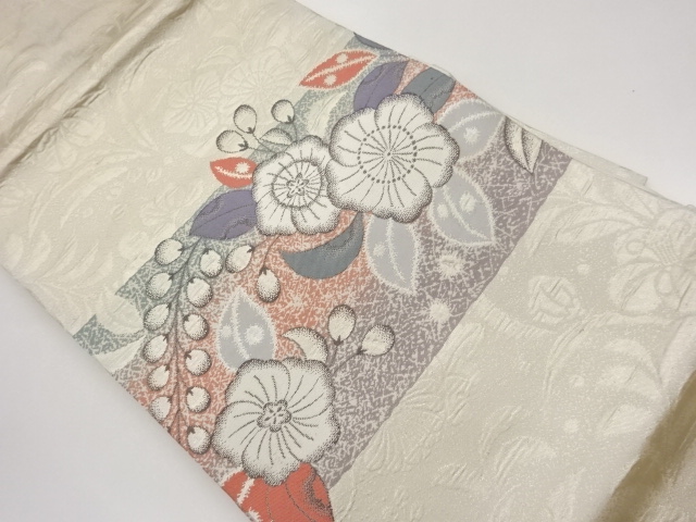 JAPANESE KIMONO / TSUJIGAHANA PATTERN WEAVING NAGOYA OBI